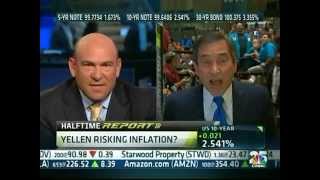 Steve Liesman Embarrasses Rick Santelli On CNBC [upl. by Cadel206]