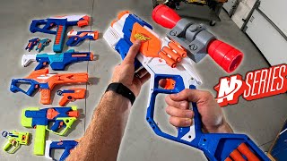 EVERY NERF N1 SERIES BLASTER  Infinite Strikeback Sprinter Pinpoint Agility and more [upl. by Perle]