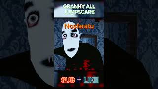 GRANNY ALL JUMPSCARE granny jumpscare [upl. by Anoyek]