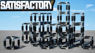 100 Heavy Modular Frames PER MINUTE in Satisfactory [upl. by Eladnyl645]