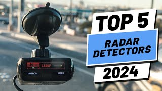 Top 5 BEST Radar Detectors in 2024 [upl. by Aisenat]