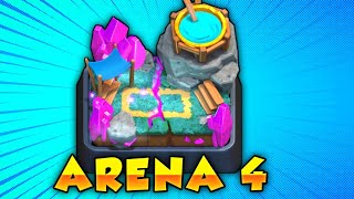 NEW UPDATE Best Arena 4 Decks Spell Valley in Clash Royale  Best Clash Royale Arena 4 DECK 2022 [upl. by Halsted]