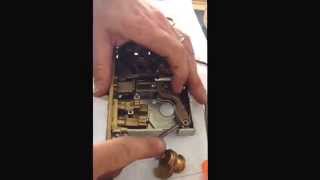 Baldwin Mortise Lock Handing Change [upl. by Netsud]