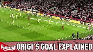 Origis Goal amp Trent’s Quick Corner Explained  Liverpool v Barcelona 40 [upl. by Yajiv]