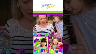 LAURINHA E HELENA FIZERAM SEU PRIMEIRO TIE DYE 🌈 JÉSSICA GODAR LAURINHA E HELENA mp4 7 [upl. by Sal]