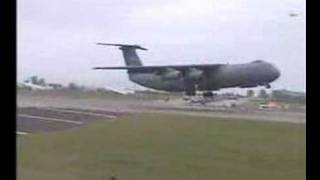 Lockheed C141 Starlifter Take Off [upl. by Petromilli]