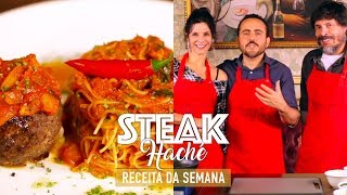 STEAK HACHÉ À quotHELENA RANALDIquot  FEAT DANIEL ALVIM NA COZINHA COM ISAAC AZAR [upl. by Hallee]