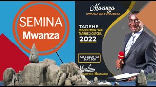 MWL CHRISTOPHER MWAKASEGE SEMINA MWANZA  DAY 1 TAR 28 SEPTEMBA 2022 [upl. by Nereus]