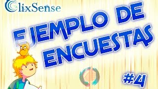 Ejemplo Nº4 Como completar las encuestas de Clixsense Mobrog Hiving y mas [upl. by Corabelle]