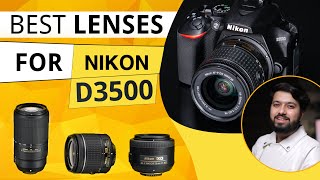 Best Lenses For Nikon D3500 Hindi [upl. by Christian]