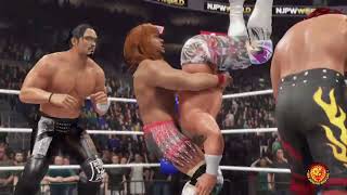 WWE2K24  8 Superstar Match NJPW 8212024 [upl. by Arnold]