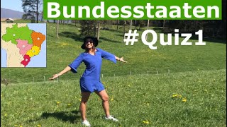 WIE VIELE BUNDESSTAATEN GIBT ES IN BRASILIEN  QUIZ1 BRASILIEN BRASILIENQUIZ [upl. by Nuawed780]