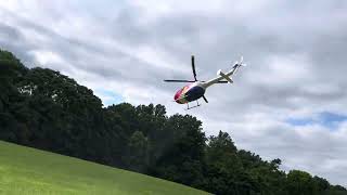 BO105  with Trex 450 mechanics 6s power [upl. by Margarethe]