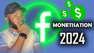 MONETISATION FACEBOOK EN AFRIQUE 2024 [upl. by Nahgeam]