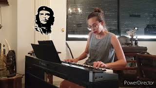 Nathalie Cardone  Hasta Siempre Comandante piano cover  SHEETS [upl. by Lindeberg481]