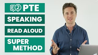 PTE Speaking Read Aloud  SUPER METHOD [upl. by Walke76]