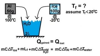 Physics 23 Calorimetry 3 of 5 Finding The Final Temperature [upl. by Wane161]