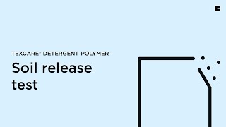 Texcare® Detergent Polymer  Soil release test [upl. by Hanselka]