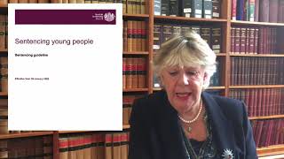 The Lord Justice Clerk discussing the sentencing young people guideline [upl. by Marcella44]