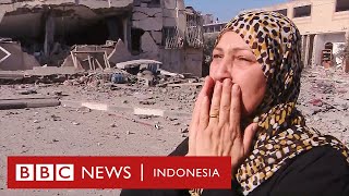 Konflik PalestinaIsrael Kenapa Anda terus mengebom kami  BBC News Indonesia [upl. by Terrene483]