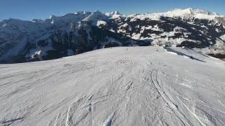 Adelboden from Metchstand to Metsch slopes  pisten nr 39  27 [upl. by Cummings]