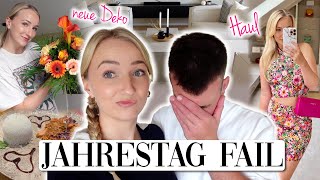 Unser Jahrestag FAIL erste HERBST Deko HampM Sommer Sale Haul amp meine Makeup Routine [upl. by Aznecniv]