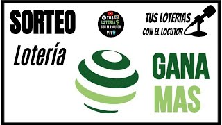 Sorteo Lotería Nacional tarde GANA MAS Resultados En Vivo de hoy jueves 11 de abril de 2024 [upl. by Erastes727]