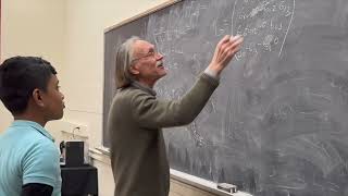 General Relativity 2  Metric Derivation  Dr Verbaarschot  Suborno Isaac  Stony Brook University [upl. by Miarzim]