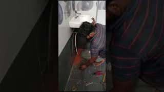 🔥🔥 wash basin fitting video 🔥🔥 usfull plumbing [upl. by Angell]