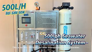 Introducing Our New 500LPH Seawater Desalination System  Ocpuritech [upl. by Cas769]