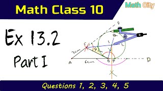 Exercise 132 Class 10 maths part 1  math city [upl. by Ah]