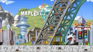 MapleStory BGM New Leaf City Town [upl. by Onifur]