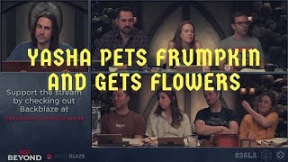 Yasha Pets Frumpkin and Collects Flowers [upl. by Guise]