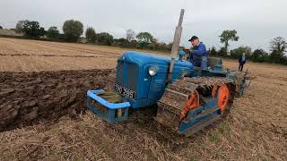 1955 Fordson County Major E1A 36 Litre 4Cyl Diesel Crawler Tractor 25  40 52 HP [upl. by Eskil]