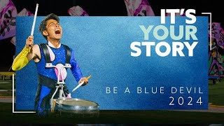 The Blue Devils 2024 Auditions [upl. by Omissam]