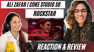 ROCKSTAR ALI ZAFAR REACTION  cokestudio Season 8 [upl. by Araminta787]