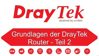 Grundlagen der DrayTek Router  Port Setup und LANWAN Konfiguration [upl. by Niliac]