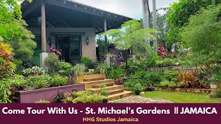 Come Tour With Us  St Michaels Gardens  JAMAICA [upl. by Pedroza415]