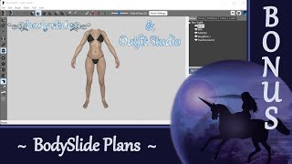 Outfit Studio BONUS BodySlide Plans [upl. by Gwendolyn]