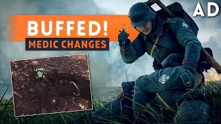 ► quotMEDIC SPOTTINGquot  GRENADE NERF  Battlefield 1 New Features Revealed [upl. by Anahsohs]