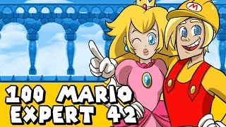 Super Mario Maker Saving Peach Expert 42 [upl. by Epul751]