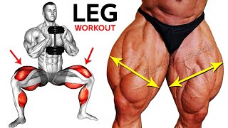 7 BEST LEG EXERCISES TO GET WIDE THIGH WORKOUT 🎯 [upl. by Crelin30]