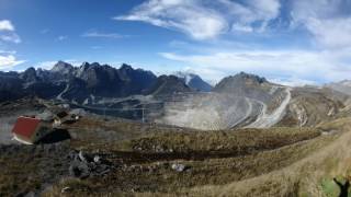 View from the top of the Grasberg Mine [upl. by Brett510]