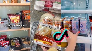 grocery shopping and restocking tiktok compilation 1 [upl. by Kahler]