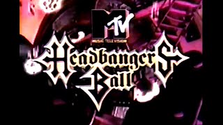 MTV Headbangers Ball  IntroBumper 1988 Digitally Remastered HD2160p60fps [upl. by Harneen]