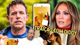 Ben Affleck MOSTRA VÍDEO de Jennifer Lopez TRAINDO ele com Diddy em FESTA quotERA CÚMPLICE DELEquot [upl. by Nnair]