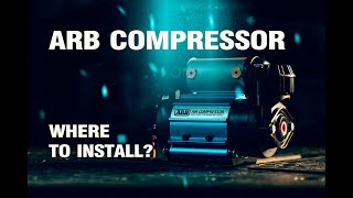 ARB CKMA12 Air Compressor Overview and Installation Locations [upl. by Noeht]