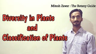 Diversity in Plants and Classification of the Plants  Bilingual  Hindi and English [upl. by Hogle]