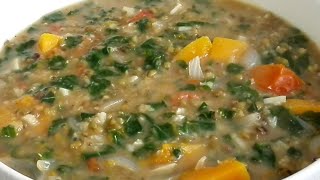 Moringa Leaves WMung bean Soup Utan Bisaya Filipino Food [upl. by Llenrag]