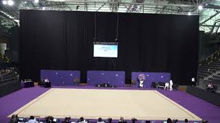 Campionatul Național de Junioare IV  Gimnastica Ritmica 2024 Sf Gheorghe 00001 [upl. by Anauqahs]